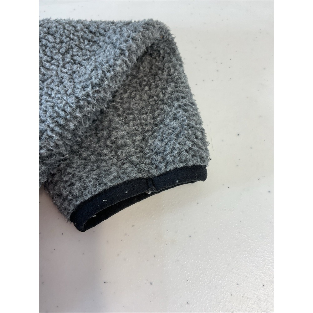 Vuori Women's S Alpine Sherpa Fleece Full Zip Jacket Gray Long Sleeve - Picture 6 of 9